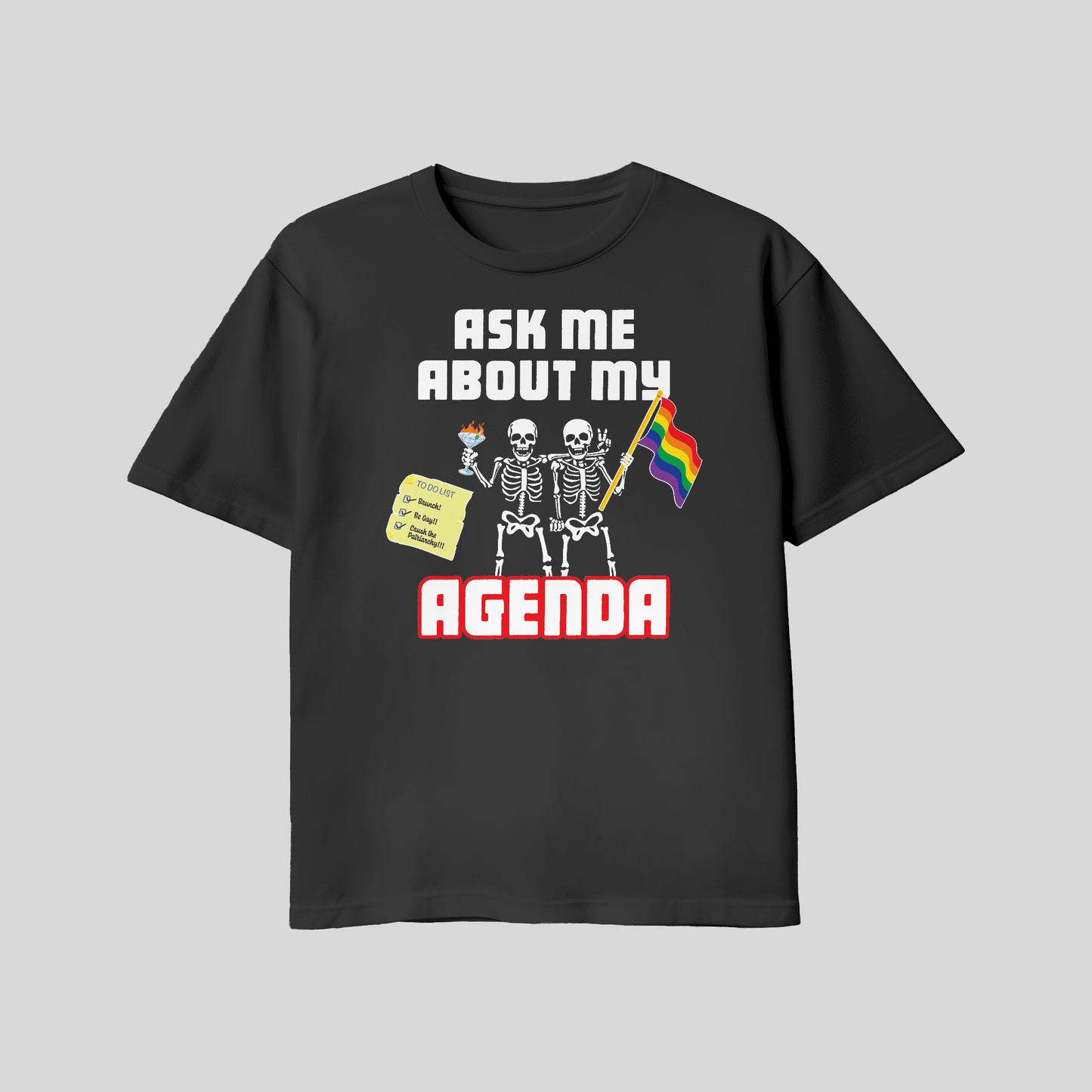 Ask Me About my Agenda