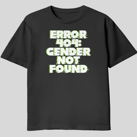 Error 404 Gender Not Found